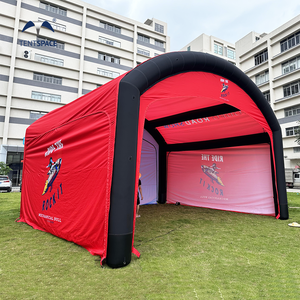 कस्टम गोल्फ सिम्युलेटर एनक्लोजर नेट 10x8 फीट इंफ्लेटेबल गोल्फ सिम्युलेटर टेंट इनडोर प्रभाव स्क्रीन - Product Image 4