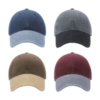 Gorra de Béisbol Deportiva Unisex de 6 Paneles para Primavera, Estilo Urbano, Transpirable, 100% Algodón Jersey, Diseño Retro con Letras, Acolchada