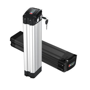 <span class=keywords><strong>Batteria</strong></span> per Bici Elettrica da Portapacchi Posteriore 24V 10Ah 15Ah 20Ah, Pacco <span class=keywords><strong>Batteria</strong></span> Ricaricabile agli Ioni di Litio con BMS Intelligente, Display LED e Blocco di Sicurezza - Product Image 1