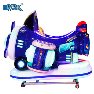 Công Viên Giải Trí Coin Operated Kids Video Game Machine Nhựa Swing Máy Máy Bay Kiddie Ride Để Bán - Product Image 3