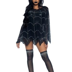 Capa de Disfraz de Araña de Halloween de Estilo Nuevo y Popular, Capa Grande de Tela de Araña para Fiestas - Product Image 2