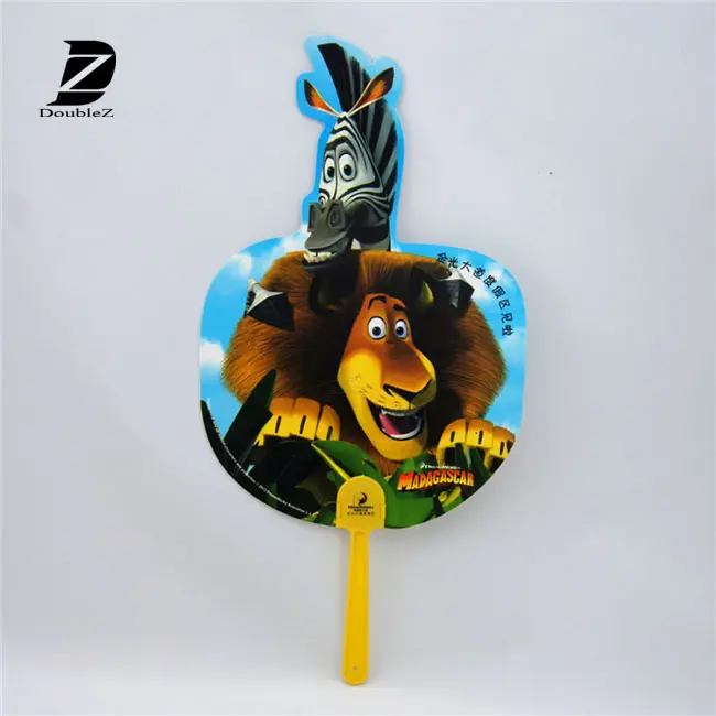 Promotion gift PP hand fan for movies