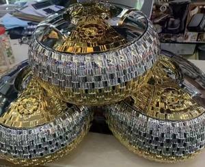 Ensemble de 3 boîtes de conservation alimentaire isothermes grand format 4L, 5L, 6L, finition miroir, style Aïd, best-seller au Canada - Product Image 1