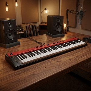 Teclado controlador MIDI profesional MIDIPLUS X8 Pro II de 88 teclas con 128 timbres, escala inteligente, Pitch Bend, tira táctil y pantalla OLED - Product Image 2