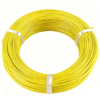Fil de cuivre plat massif 14-18 AWG, fil étamé haute température, fil de cuivre isolé PTFE, tension nominale 600 V