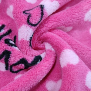 Manta para niños estampada de <span class=keywords><strong>doble</strong></span> cara de franela coral personalizada, <span class=keywords><strong>tela</strong></span> de franela coral - Product Image 6