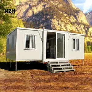 Good reputation supplier folding house container home 2bedrooms living