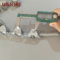 Chaîne de main courante d'escalator Bimore DAA332N, 17 maillons, pas de 56 mm ou 50 mm pour XO508 XO-508