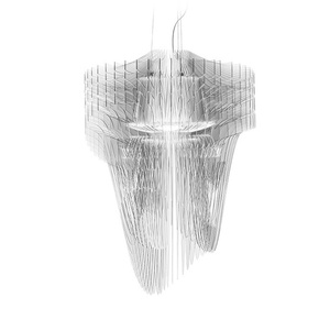 <span class=keywords><strong>Lampadario</strong></span> LED in acrilico lungo e medio, stile europeo di lusso creativo, per villa, scala e soggiorno - Collezione Italy <span class=keywords><strong>Slamp</strong></span> ARIA - Product Image 6