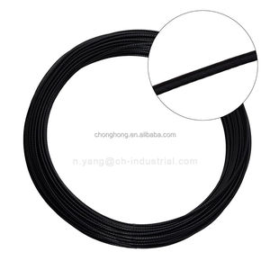 Ensemble de câbles en acier noir avec manchons de sertissage en aluminium et poulie pour suspension de lumières de <span class=keywords><strong>corde</strong></span> à <span class=keywords><strong>linge</strong></span> - Product Image 2