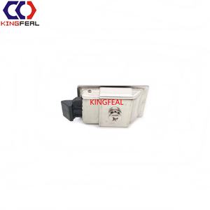 Boutique Pocket Gate Lock Stainless Steel Pull Button Lock Over-center Draw <strong>Latch</strong> <strong>Panel</strong> <strong>Door</strong> Lock Paddle <strong>Latch</strong> - Product Image 6