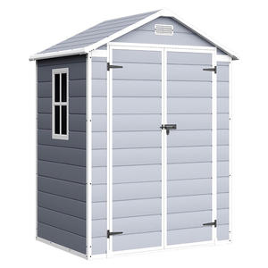 Cobertizos de almacenamiento de jardín de plástico anticorrosión personalizados de bajo precio para almacenamiento al aire libre - Product Image 2