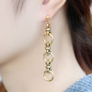 Cadena de Latón Crudo de Alta Calidad Estilo Hip Hop para Hombre y Mujer, Collares de Moda, Cadena Redonda Elegante en Rollo para Kit de Fabricación de Joyas - Product Image 6