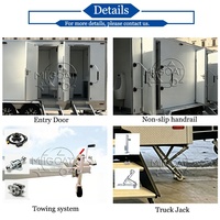 Promotion : Remorque Sanitaire Mobile 4 Cabines à Trois Essieux avec Urinoir et Lavabo pour Grands Événements Extérieurs et Festivals