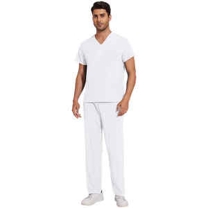 Ensemble de blouses médicales légères, respirantes et douces, personnalisables avec logo, vente en gros, pour femmes et hommes, uniformes d'hôpital - Product Image 5