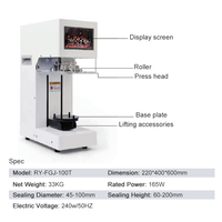 Machine de scellage de canettes électrique à grande vitesse 3s sans rotation, entièrement automatique, pour équipement de magasin de boissons