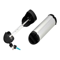 Batterie de vélo électrique 36V 48V, type bouteille, 10.4Ah 13Ah 15Ah 18Ah, batterie lithium pour vélo électrique, cellules 18650, pour vélo électrique DIY 250W-750W