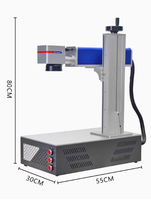 Marqueur laser à fibre métallique 20W 30W 50W, machine de marquage laser à fibre CNC, marquage laser à fibre portable, fabrication de plaques d'immatriculation de voiture