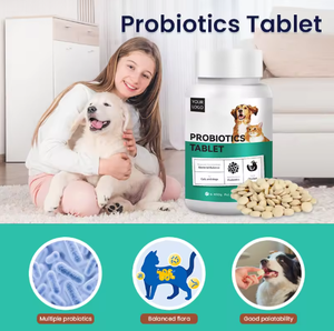 Comprimés de probiotiques et de vitamines personnalisés OEM/ODM <span class=keywords><strong>pour</strong></span> chiens et chats, compléments alimentaires <span class=keywords><strong>pour</strong></span> animaux de compagnie <span class=keywords><strong>pour</strong></span> renforcer l'immunité et lutter contre les <span class=keywords><strong>puces</strong></span> - Product Image 4