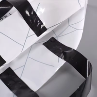 Bijoux de luxe bon marché d'usine sac en plastique personnalisé impression shopping vêtements pour femmes sac fourre-tout avec poignée Offre Spéciale en stock