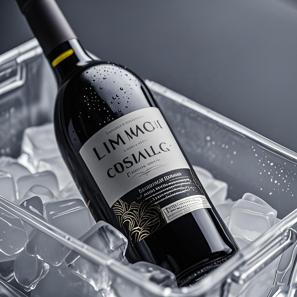 Custom Waterproof Label Stickers Frozen Food Sticker Self-Adhesive Permanent UV Printed Label for Wine Bottle Food Package