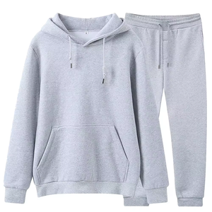 Survêtement Personnalisé en Gros, Épais et Oversize, Unisexe, avec Logo Imprimé, en Polaire Hiver Épaisse Polyester/Coton de Qualité Supérieure - Product Image 4