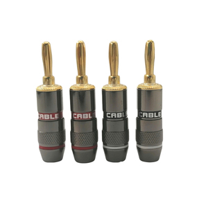 Mạ vàng 4mm loa chuối cắm - Product Image 1