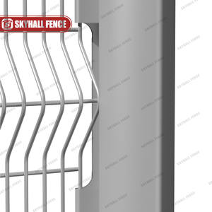 Clôture anti-escalade du Moyen-Orient, clôture <span class=keywords><strong>en</strong></span> acier soudée à verrouillage automatique, clôture <span class=keywords><strong>en</strong></span> métal haute sécurité, panneau de clôture <span class=keywords><strong>en</strong></span> treillis soudé, fil électrique - Product Image 4