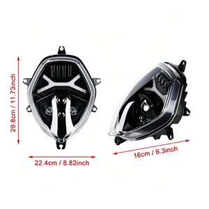 Phares de moto pour V-STROM 650A V-STROM 1000 DL1000 <span class=keywords><strong>DL650A</strong></span> - Product Image 2