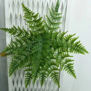 Planta Artificial de Helecho Greenway, Ramo de 30cm-100cm, Decoración Interior y Exterior, Estilo Rústico Natural - Product Image 1