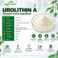 Urolithin A 99% HPLC Qualité Alimentaire Poudre en Vrac CAS 1143-70-0 Matière Première pour Compléments Alimentaires Vente en Gros OEM