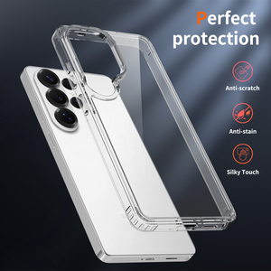 Nueva Funda Protectora para Teléfono Samsung S26 Ultra, Diseño de Lujo Transparente de TPU y PC Antiarañazos, Protección Completa de 360 Grados, Carga Inalámbrica - Product Image 4