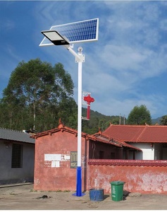 Lampadaire <span class=keywords><strong>solaire</strong></span> autonome, poteau tubulaire en métal, éclairage <span class=keywords><strong>solaire</strong></span> LED, lampadaire privé <span class=keywords><strong>sans</strong></span> électricité, éclairage <span class=keywords><strong>solaire</strong></span> extérieur - Product Image 1