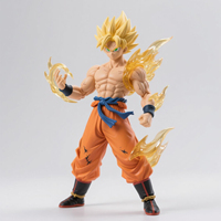 Figura de Acción de Son Goku de Diseño Personalizado, Juguete Modelo de Colección de Anime Japonés