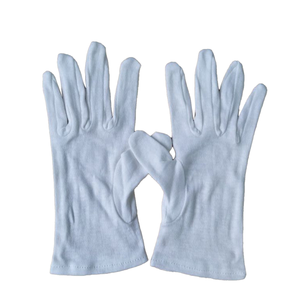 Thấp <span class=keywords><strong>moq</strong></span> bán buôn chống trượt an toàn công nghiệp làm việc 5017 loại tẩy trắng trắng tùy chỉnh bông găng tay - Product Image 6