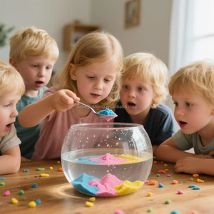 Fai da te subacquea fantastico fantastico fantastico gioco di sabbia idrofobica per bambini giocattoli di sabbia magica trucchi fai da te gioca con sabbia subacquea giocattolo - Product Image 2