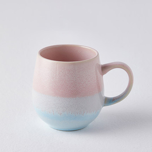 Mug à café en céramique coloré de 520 ml, tasse à eau, lait, jus, thé, mug de couple avec poignée - Product Image 6
