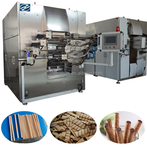 Новая полностью автоматическая коммерческая машина для производства вафельных рулетиков/палочек из морских водорослей, сертифицированная CE, электрическая/газовая. - Product Image 3