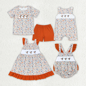 Vêtements d'été pour bébés garçons et filles, tenues d'été pour tout-petits, broderie de canard mallard, short à manches courtes, 2 pièces, vêtements de boutique pour enfants - Product Image 1
