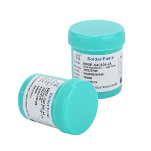 Lead free solder paste SAC307 Sn99Ag0.3Cu0.7 T3 powder for electronics No Clean SOLDER PASTE factory direct