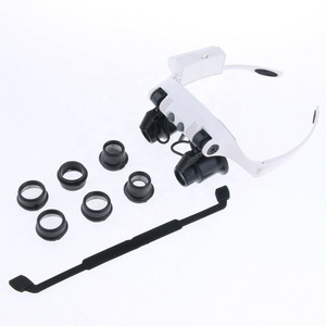 NO.9892GJ-3A Illuminated Hands-Free Double <strong>Watch</strong> <strong>Repair</strong> <strong>Magnifying</strong> Glasses with LED Light - Product Image 5