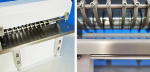 Nhỏ máy tính điều khiển tự động dập nổi & Máy cắt đa chức năng cho da cao su nhựa sản xuất vải - Product Image 5