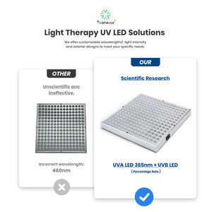 Luz LED <span class=keywords><strong>UVB</strong></span> Vitamina D3 311 310nm Banda estrecha UV Terapia de luz LED - Product Image 4