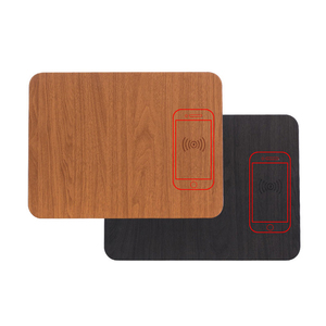 Großhandel Individuell Bedrucktes Umweltfreundliches Rutschfestes Wasserdichtes 15W Schnelles <span class=keywords><strong>Qi</strong></span>-<span class=keywords><strong>Wireless</strong></span>-Lade-Mauspad für Schreibtisch und Büro - Product Image 4