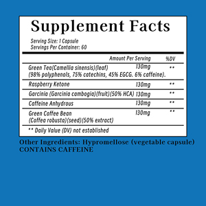 Cápsulas Quemagrasas al por Mayor de Fábrica con Té Verde y Cetonas de Frambuesa, Soporte Nutricional para un Metabolismo Saludable - Product Image 2
