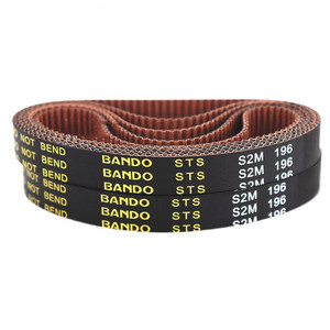 Courroie de distribution <span class=keywords><strong>BANDO</strong></span> S2M122 S2M124 S2M126 S2M128 S2M130 S2M132 S2M134 S2M138 Courroies de distribution dentées pour transmission industrielle - Product Image 2