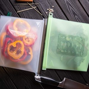 في حاوية سيليكون ، أكياس قابلة لإعادة الاستخدام لتخزين الفريزر - Product Image 2