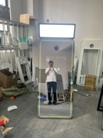 2023 nouvellement miroir Photo Booth bricolage miroir Photobooth Portable Selfie numérique mariage Photo Booth Machine