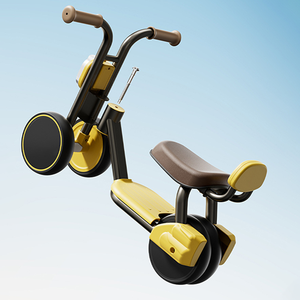 Nuova Bicicletta Senza Pedali per <span class=keywords><strong>Bambini</strong></span> 1-3 Anni, Monopattino in Metallo per Neonati, Giocattolo Cavalcabile per <span class=keywords><strong>Bambini</strong></span> - Product Image 3