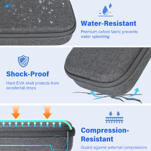 Nhà máy sản xuất biểu tượng tùy chỉnh dây kéo không thấm nước Mùi cứng bằng chứng trường hợp Eva Túi trường hợp mùi túi bằng chứng với khóa - Product Image 6